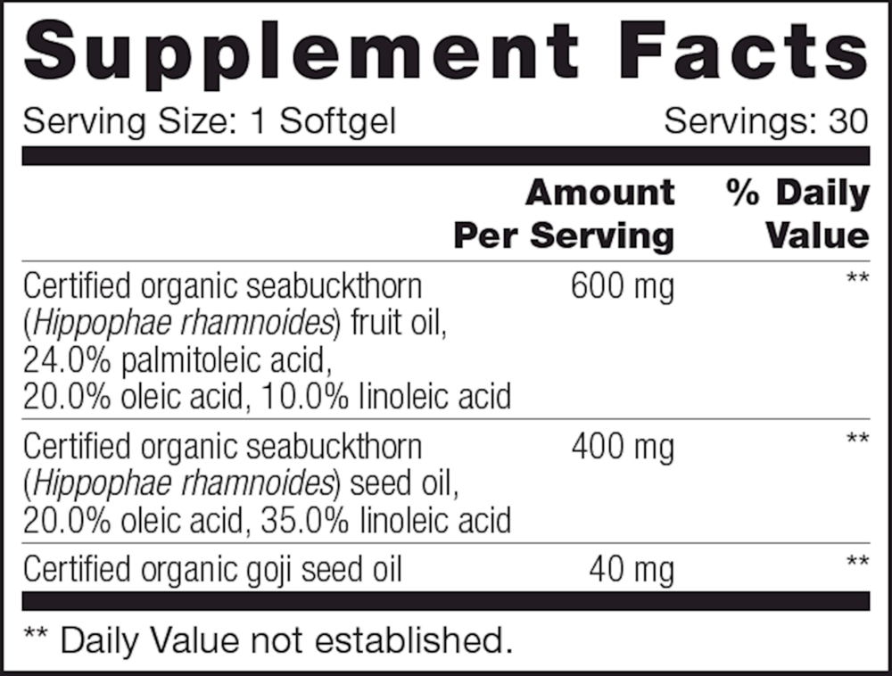 Seabuckthorn SAP