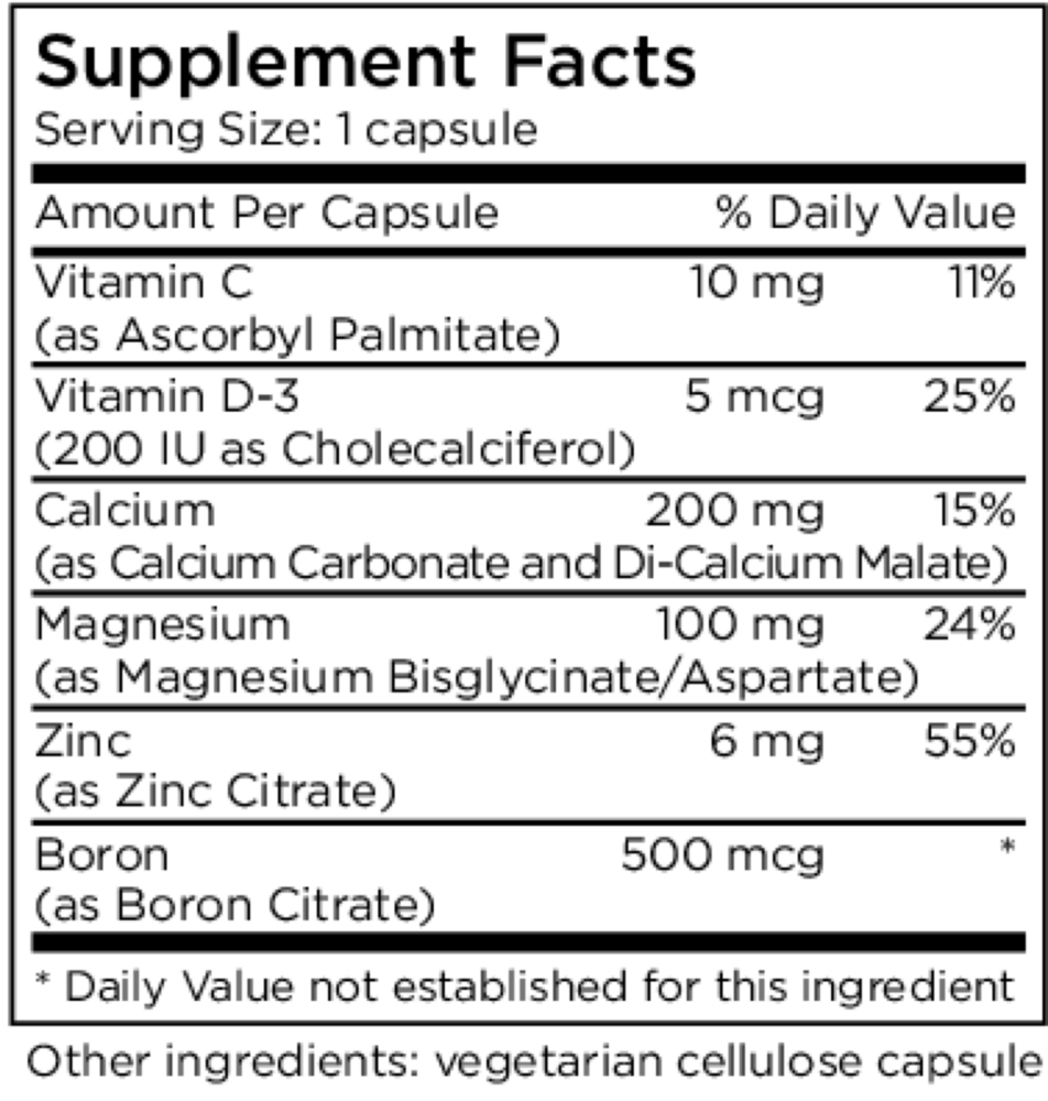 Cal/Mag/Zinc Complex with Vitamin D