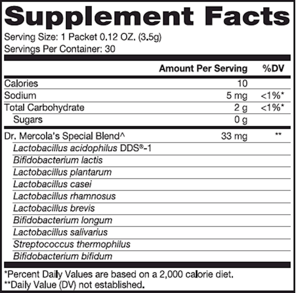 Complete Probiotics Powder Packets for Kids