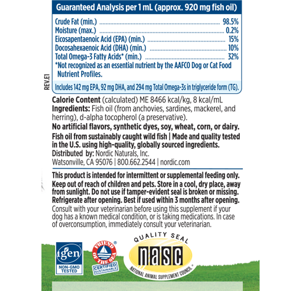 Omega-3 Pet (Cats and small dogs)