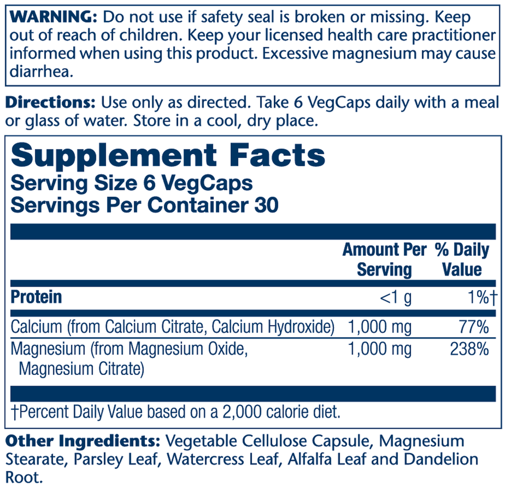 Cal Mag Citrate 1:1