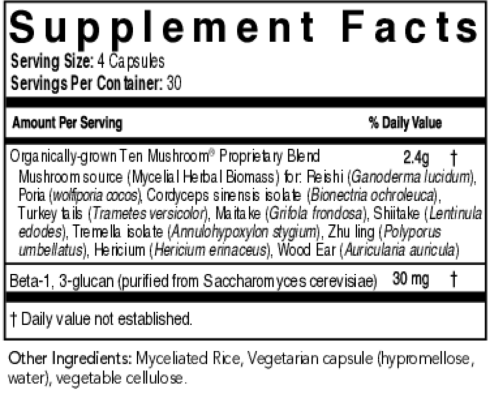 Ten Mushroom Formula