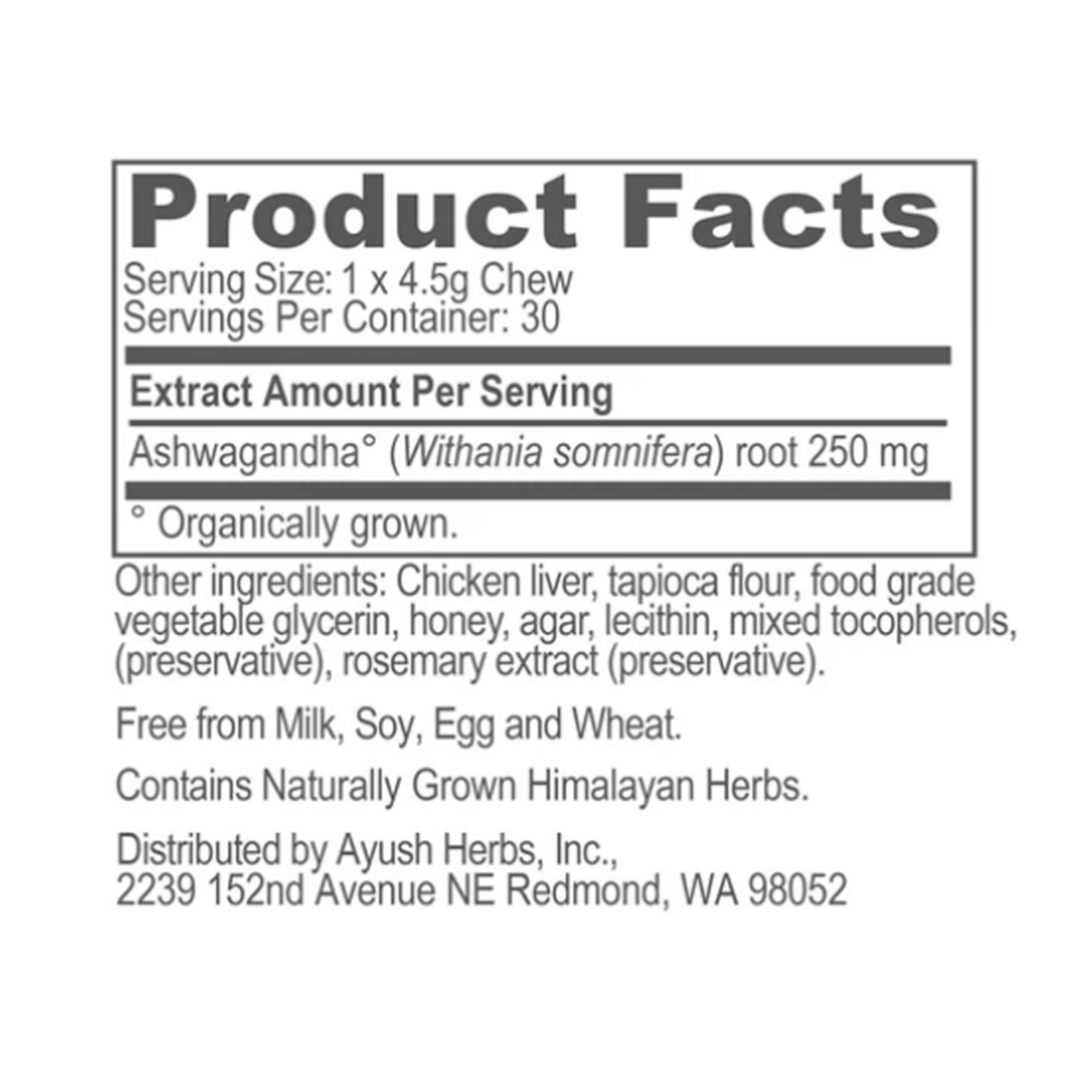 Pet Ashwagandha Chews