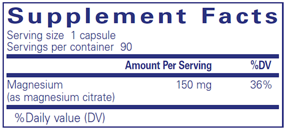 Magnesium (Citrate)