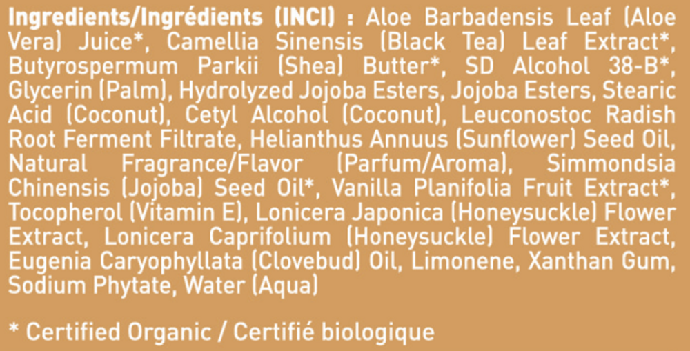 Vanilla Chai Lotion Hand & Body Lotion