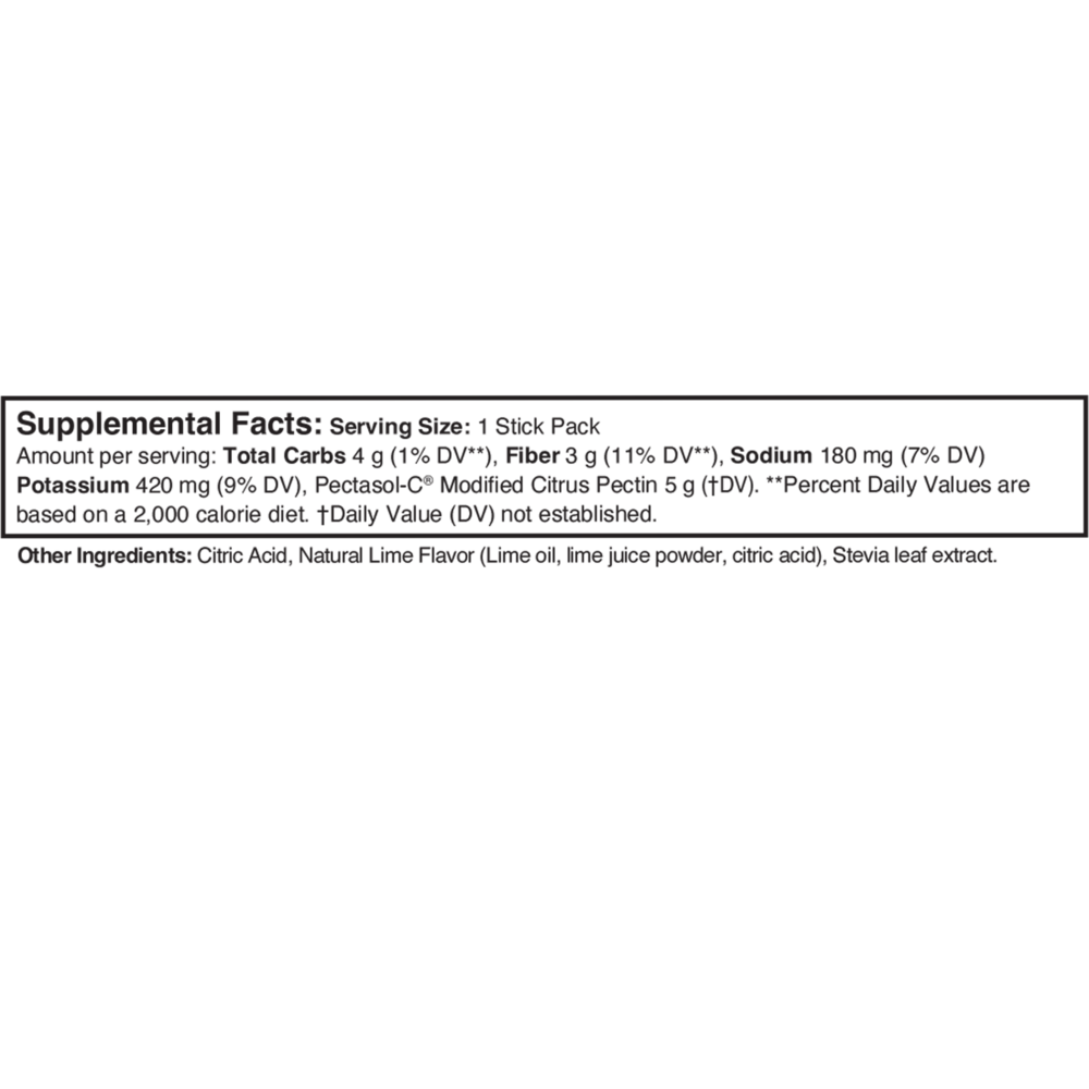 Econugenics Pectasol Lime Flavor Stick Packs (15ct)