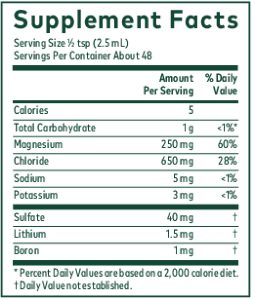 Liquid Magnesium with Trace Minerals