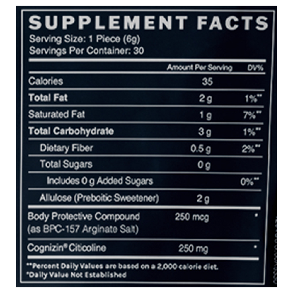BPC-157 with Cognizin® - Chocolates