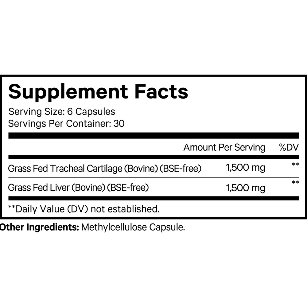 Grass-Fed Beef Cartilage