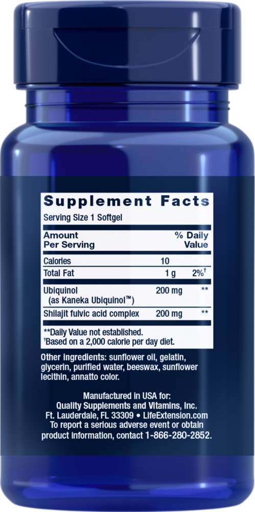 Super Ubiquinol CoQ10 w/Enhanced Mito Support 200mg