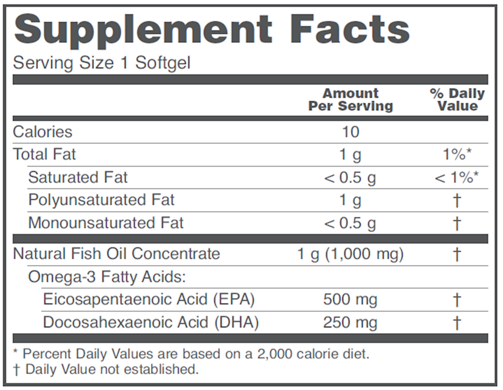 Ultra Omega-3 500EPA/250DHA
