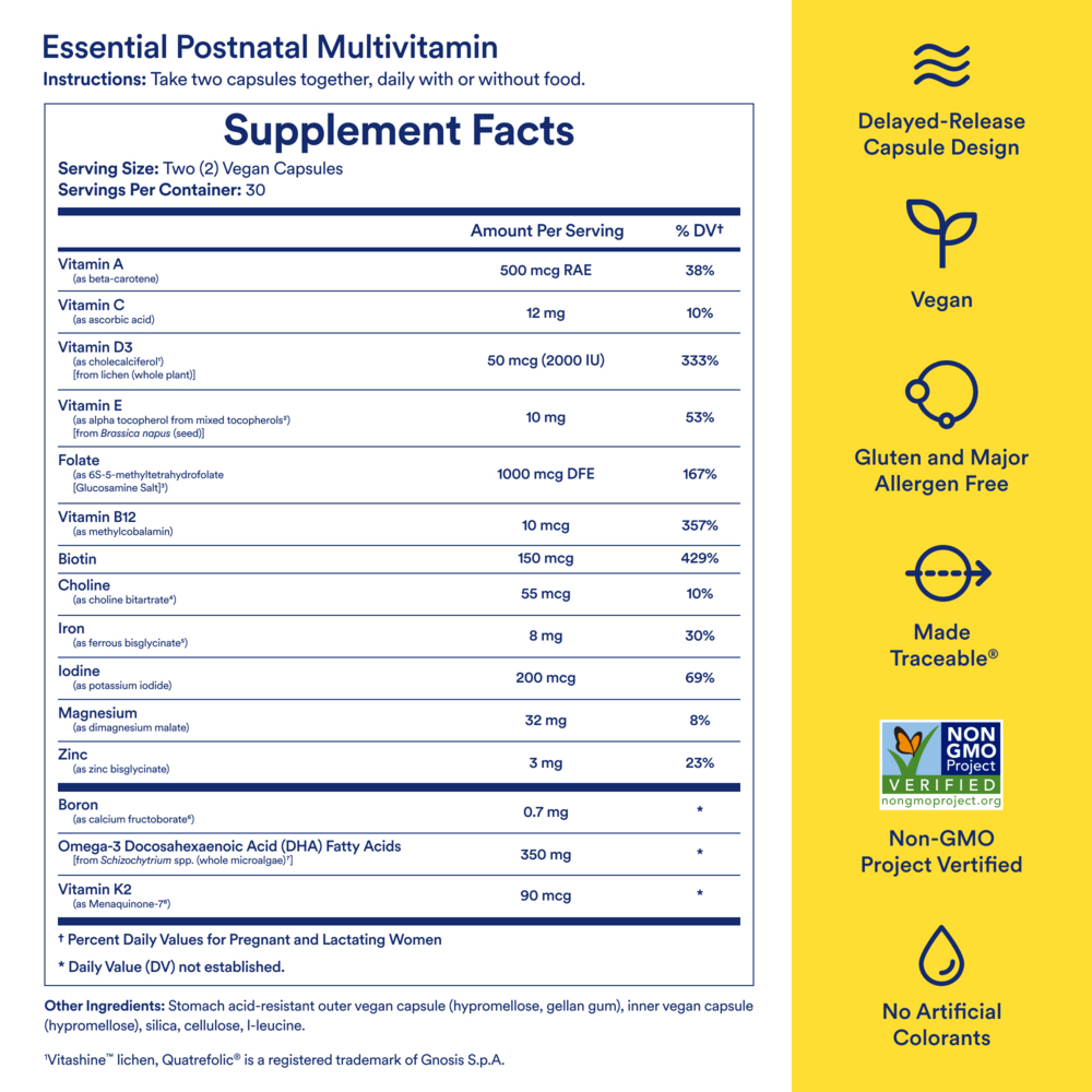 Essential for Women Postnatal Multivitamin