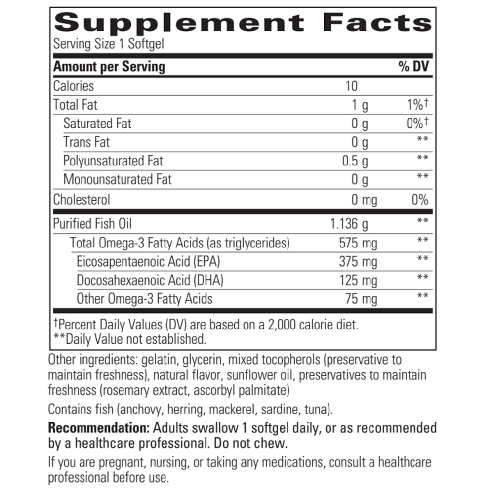 Pure Omega HP Softgels