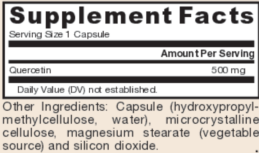 Quercetin 500mg