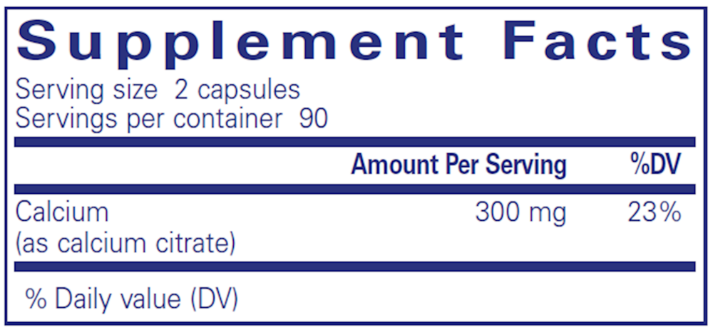 Calcium (Citrate)