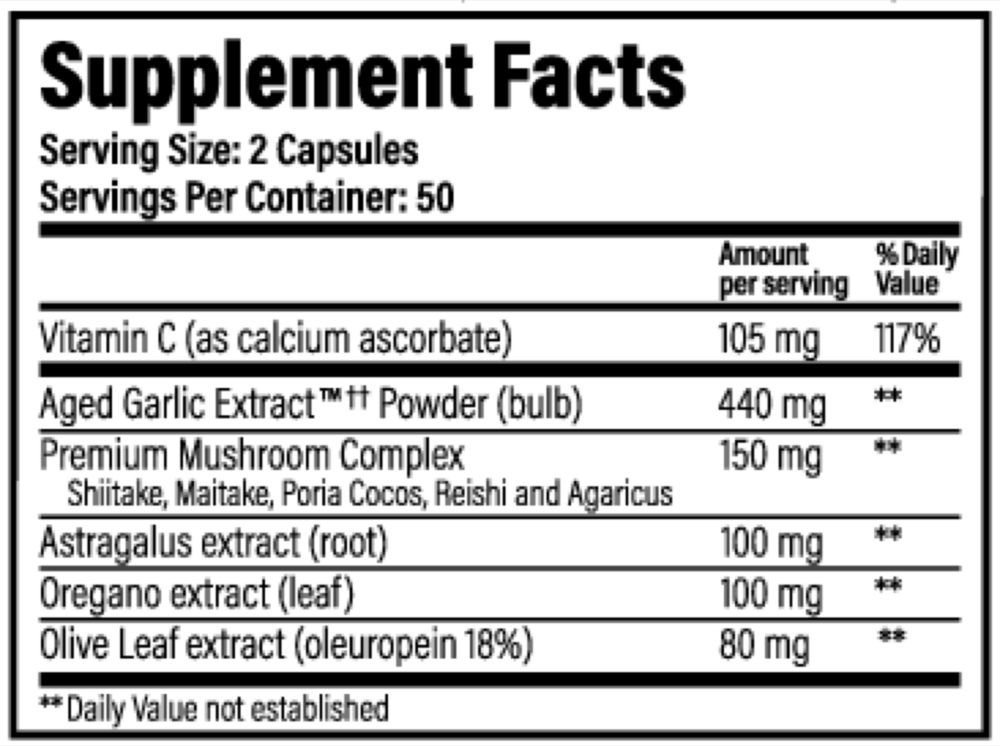 Kyolic Aged Garlic Extract Formula 103 - Immune