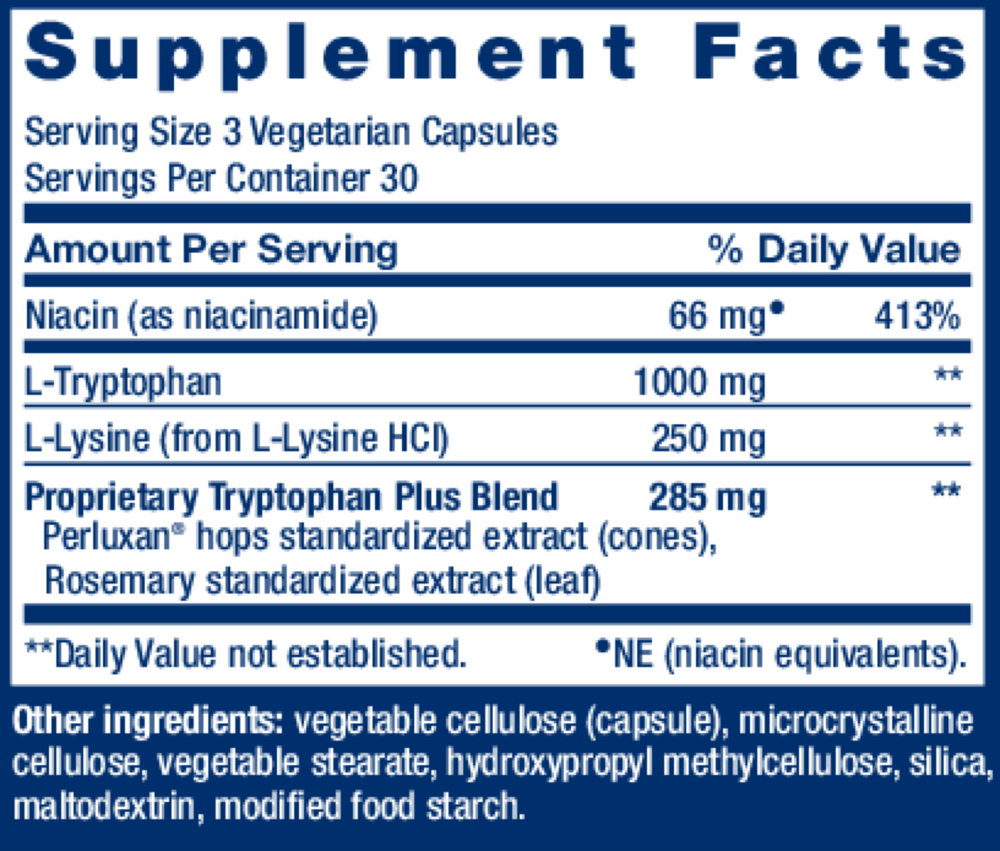 Optimized Tryptophan Plus