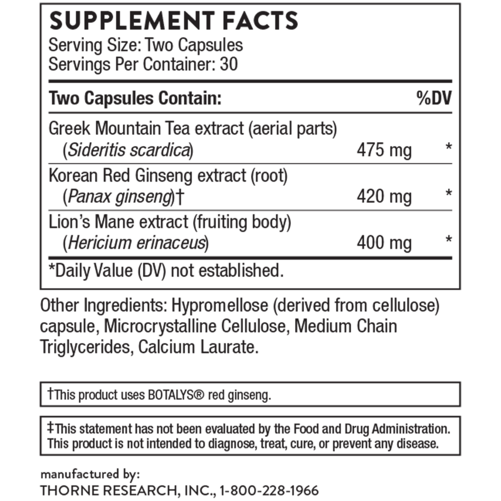 Ginseng Plus with Lion's Mane
