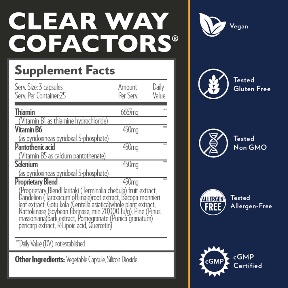 Clear Way Cofactors®