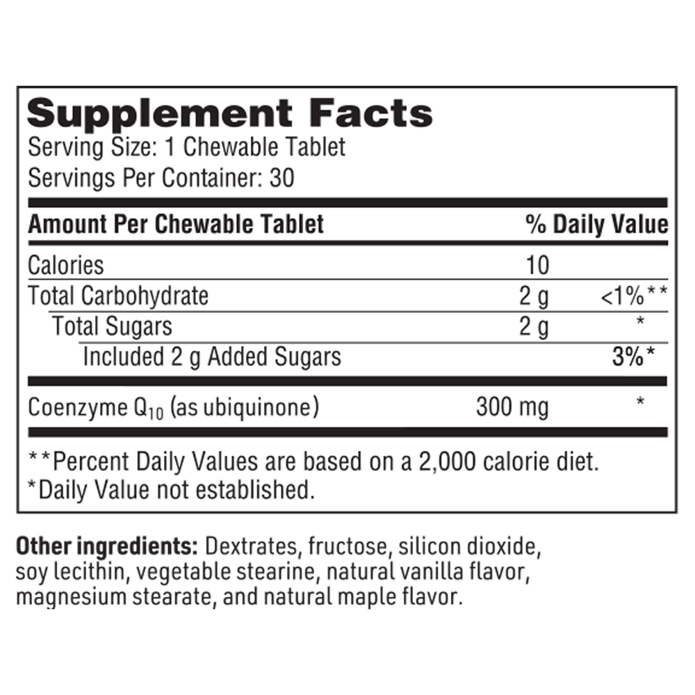 Coenzyme Q10 (300 mg)