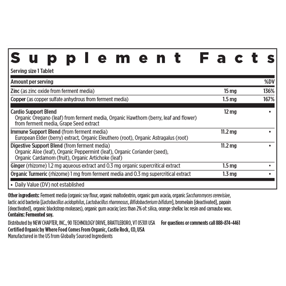 Fermented Zinc Complex