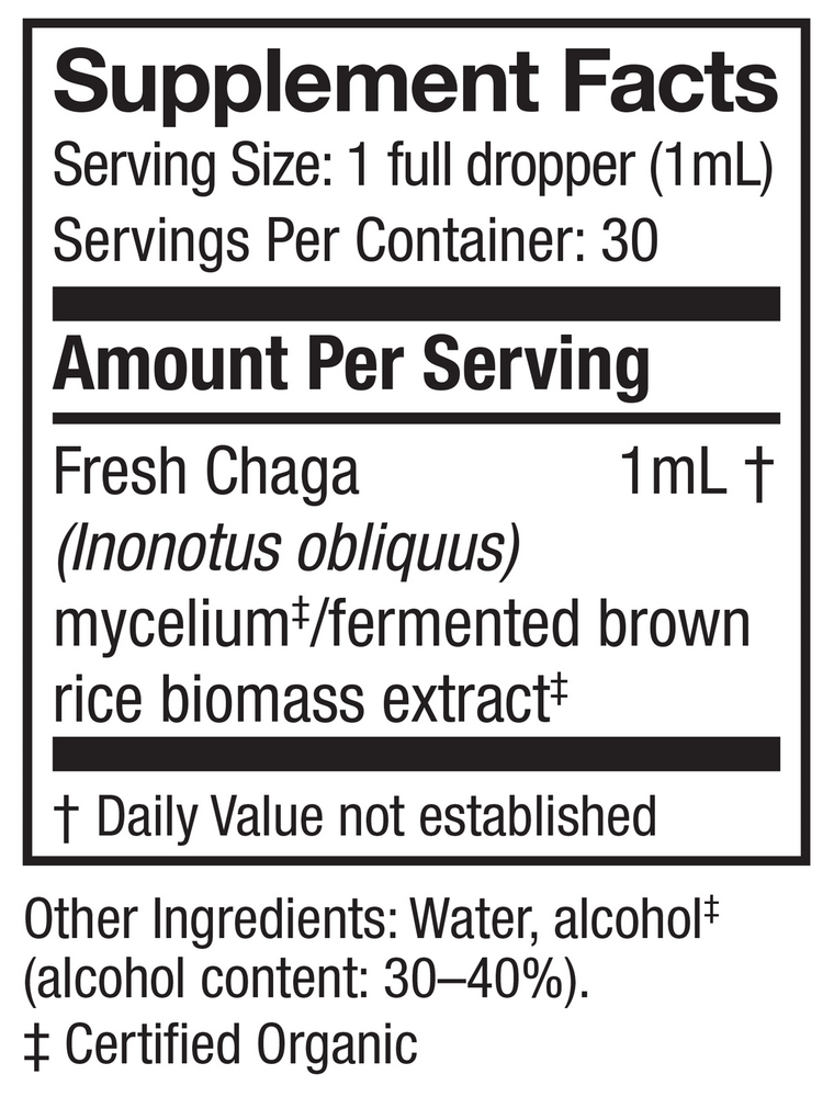 Chaga Extract (Inonotus obliquus)