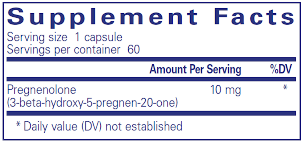 Pregnenolone 10mg