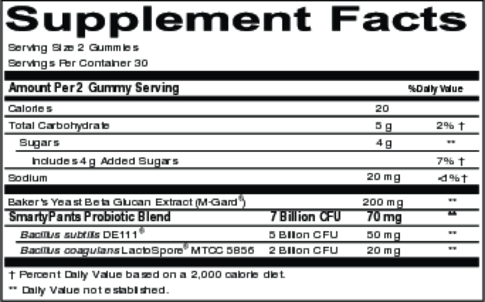 Adult Prebiotic & Probiotic Immunity For