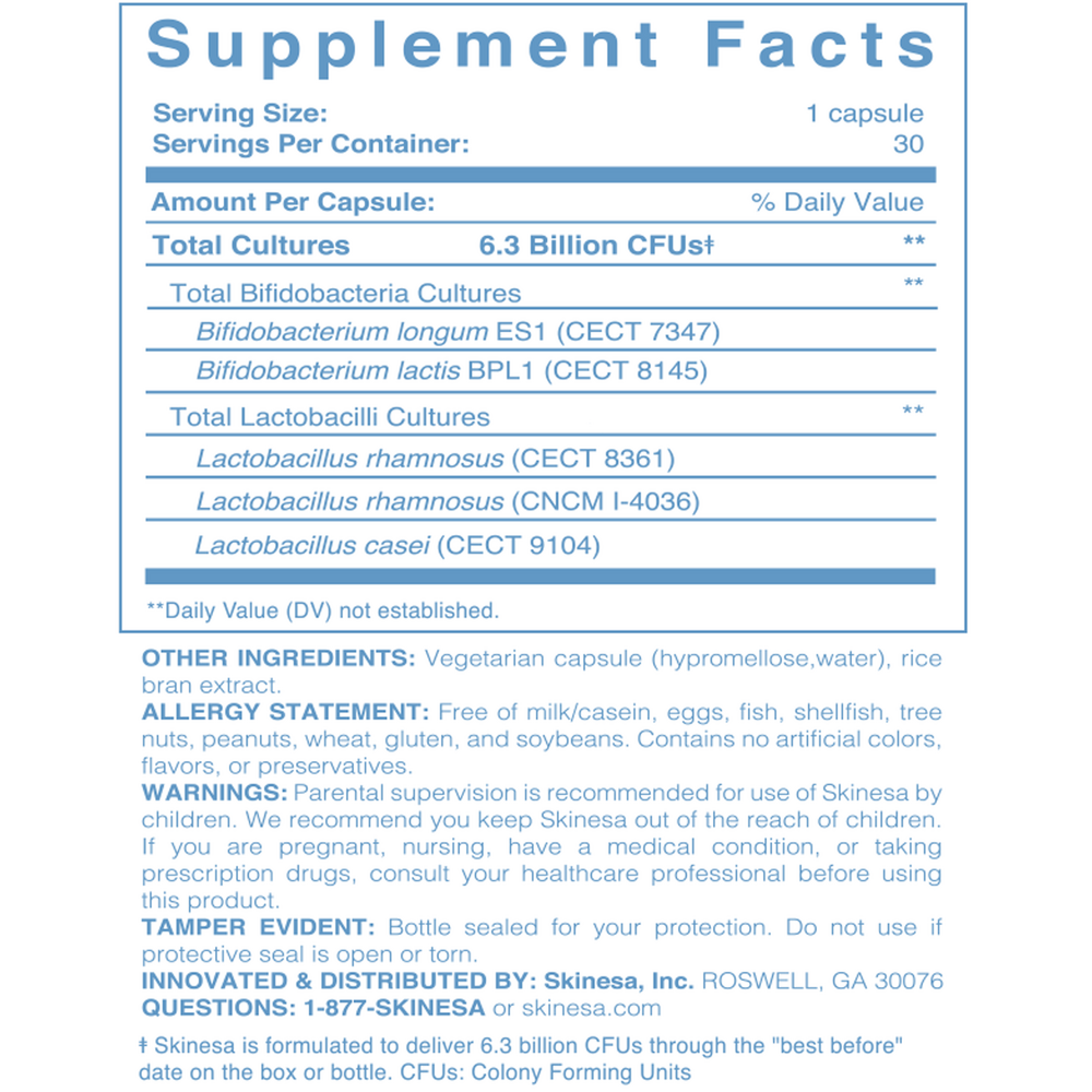 Skinesa Skin Probiotic