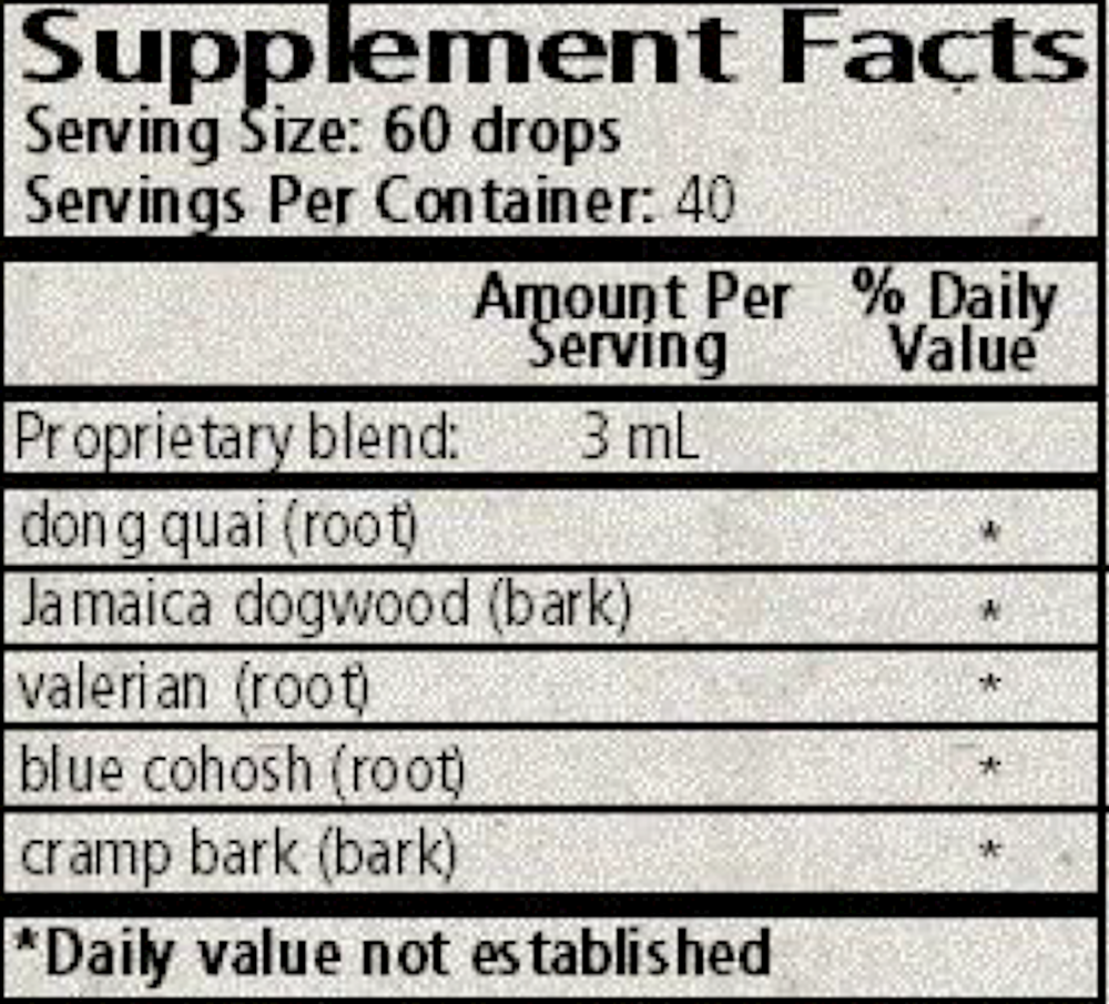 Womens Crampbark Compound