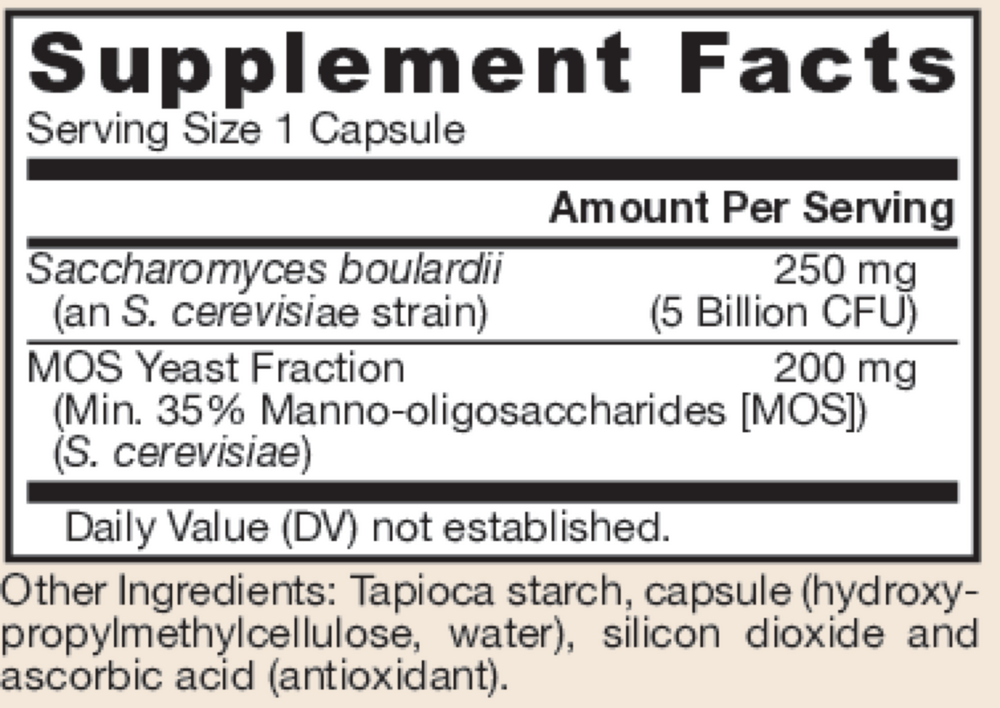 Saccharomyces Boulardii + MOS