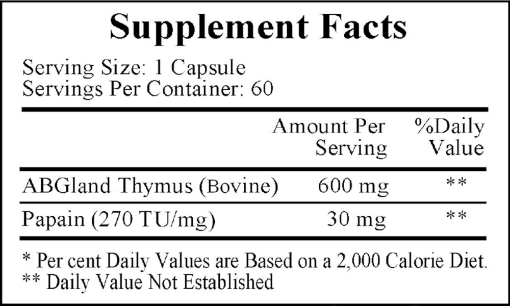 LTP(Lyphoactivated Thymic Peptides)