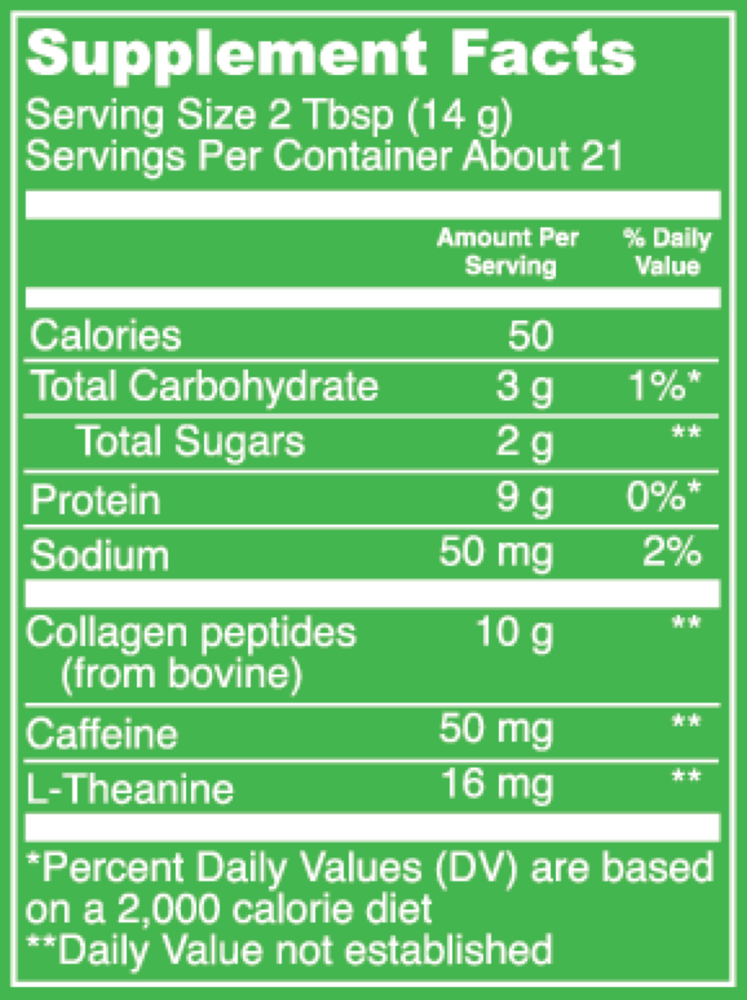 Collagen Peptides Matcha