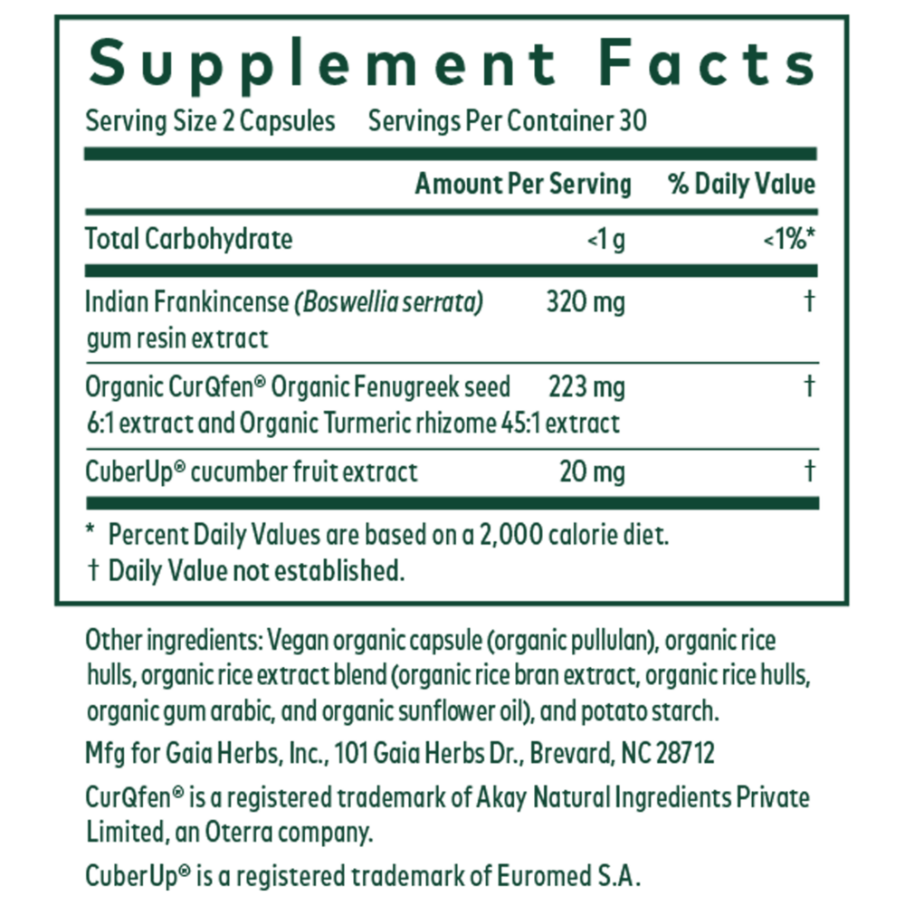 Boswellia Joint Formula