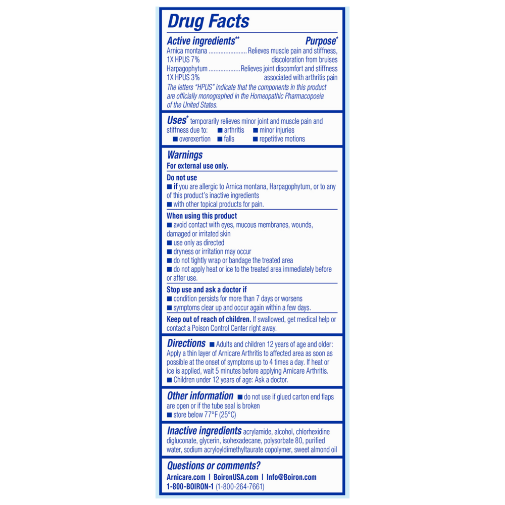 Arnicare® Arthritis Cream