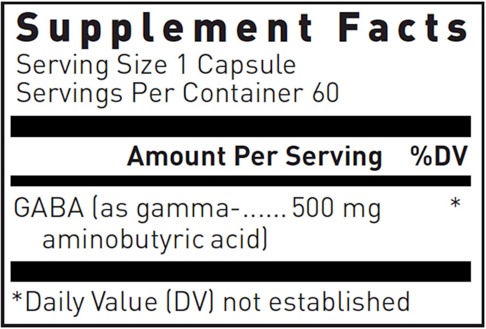 GABA 500mg