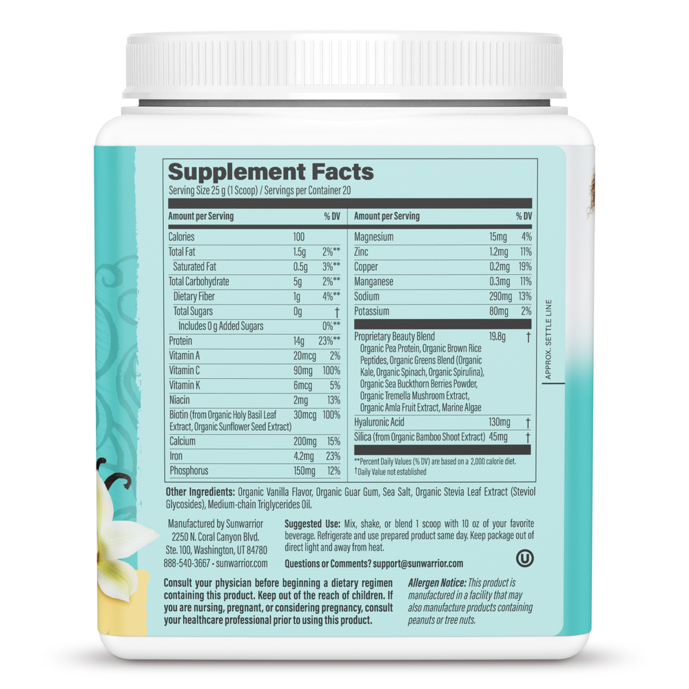 Collagen Building Protein Peptides, Tahitian Vanilla