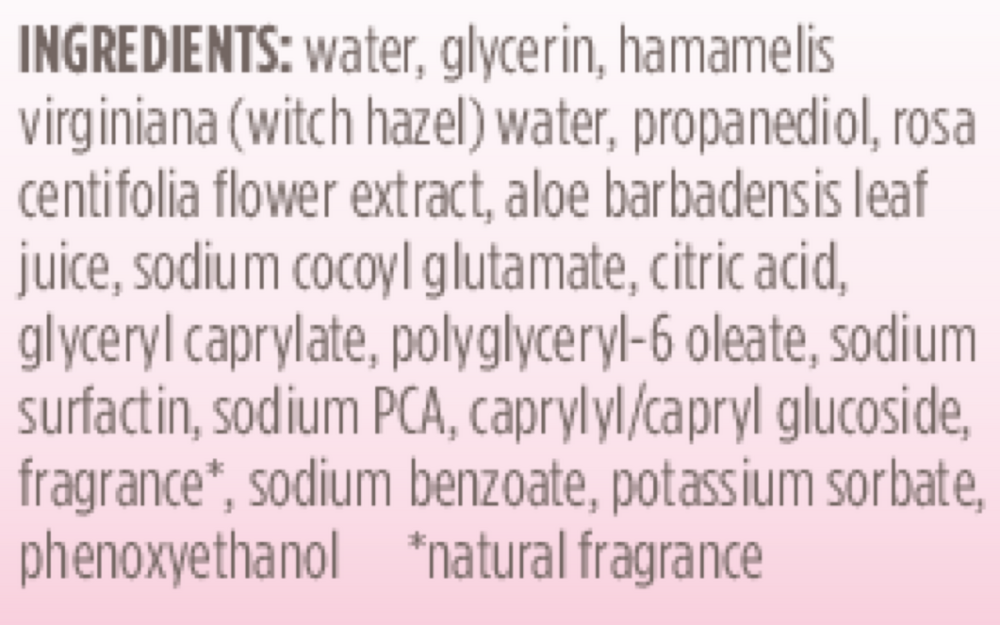 Toner Calm Witch Hazel & Rose