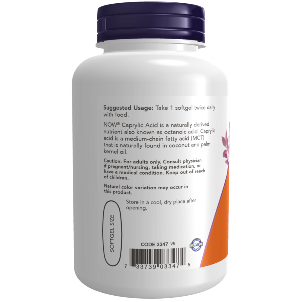 Caprylic Acid 600mg