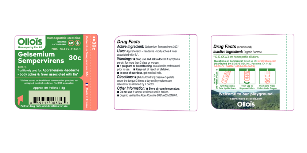 Olloïs Gelsemium Sempervirens 30C Pellet