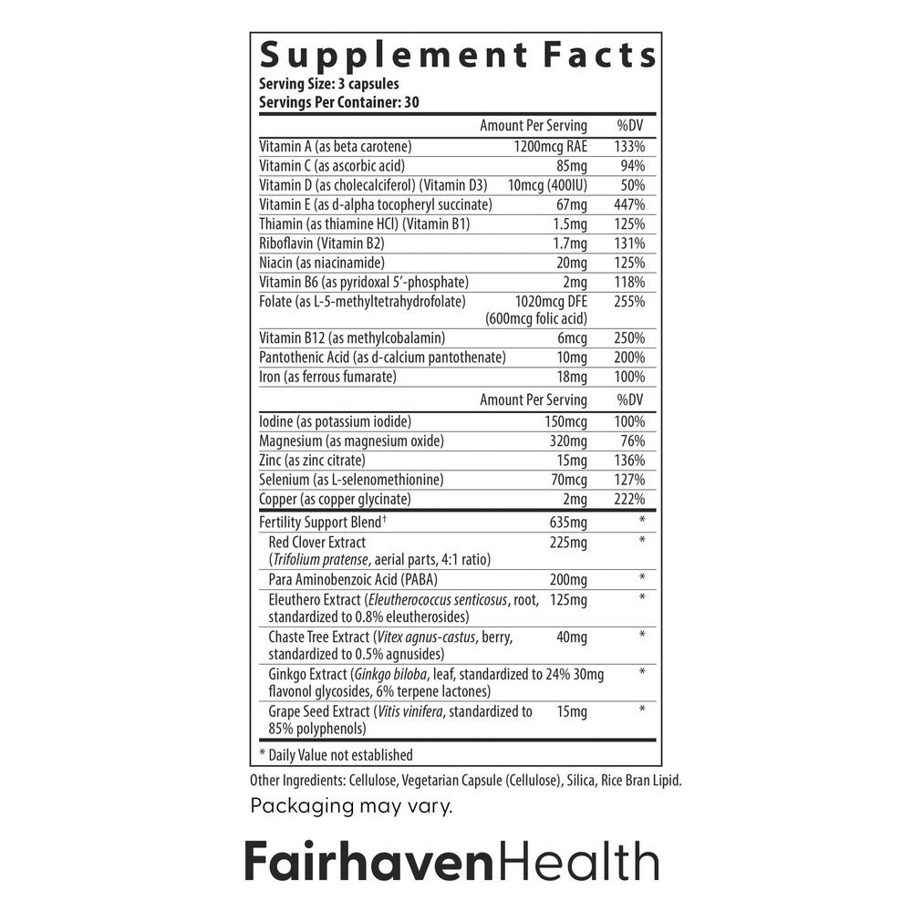 FertilAid® Multivitamin for Women