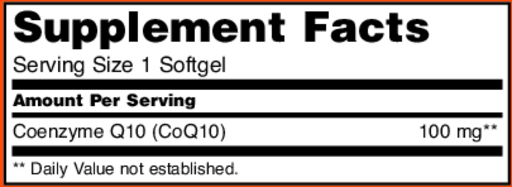 CoQ10 100mg Gels
