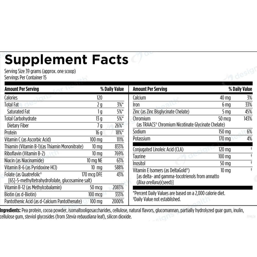Plant Protein Meal Chocolate (California Only)