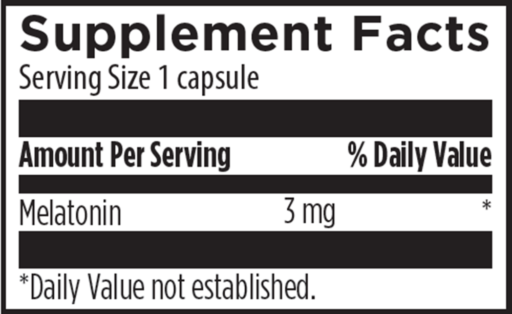 Melatonin 3mg