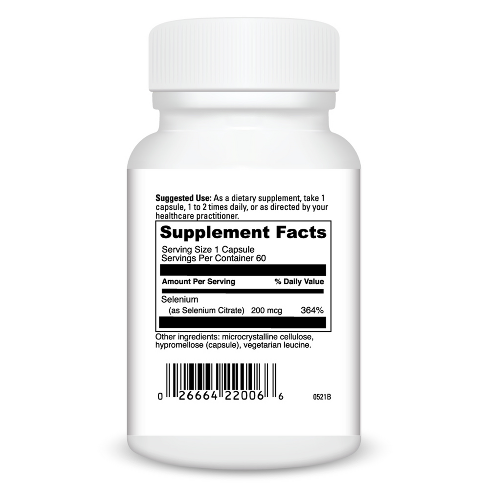 Selenium Citrate 200mcg
