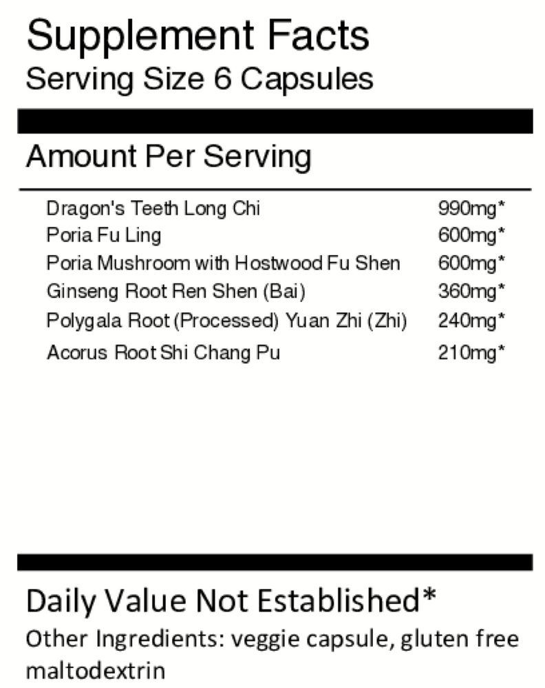 An Shen Ding Zhi Wan Capsules - Calming