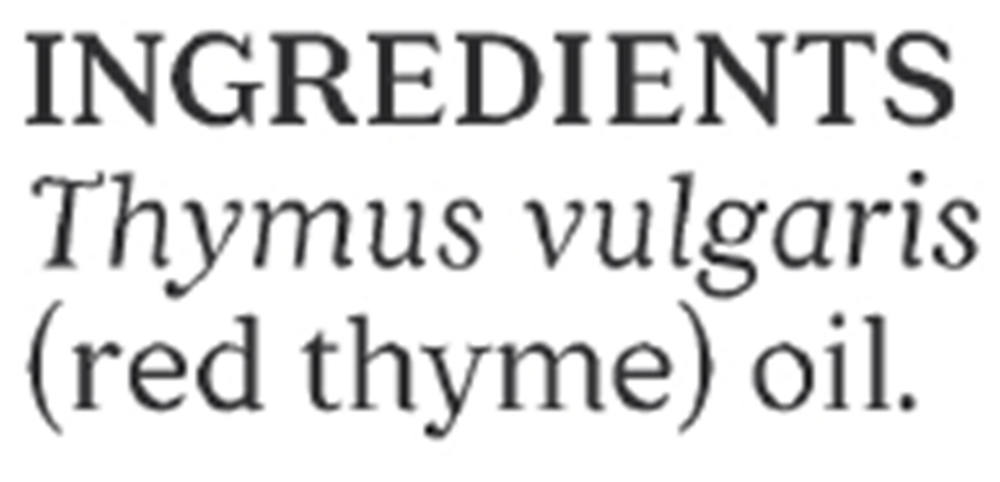 Thyme, Red Essential Oil