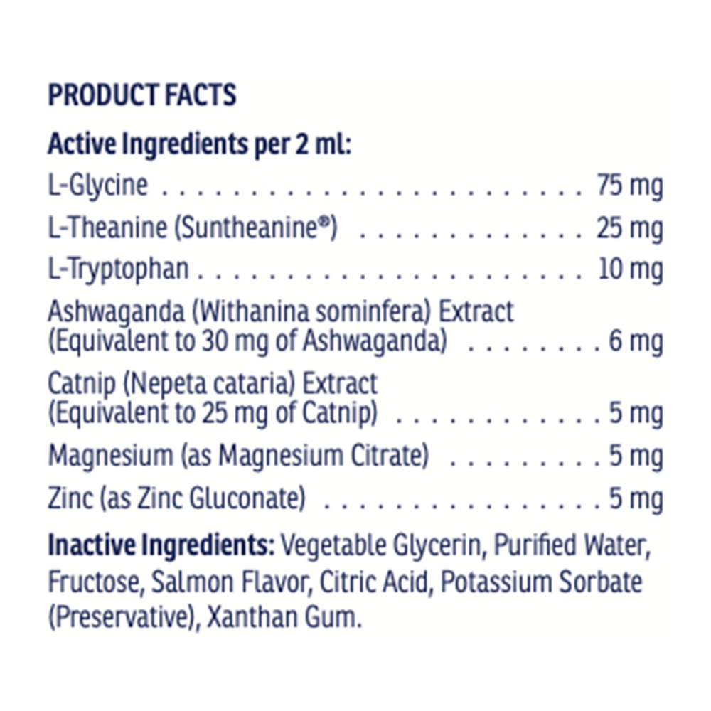 Liquid NutriCalm Dogs & Cats