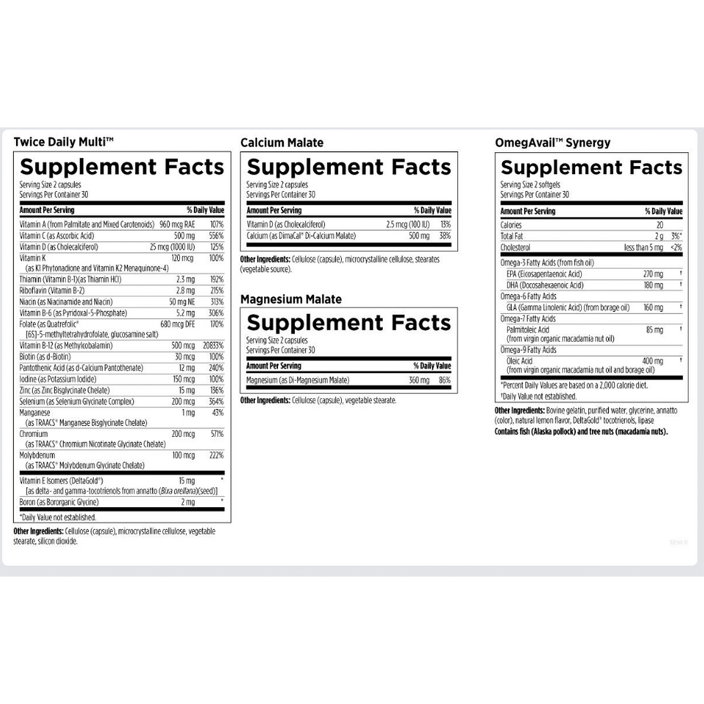 Twice Daily Essential Packets