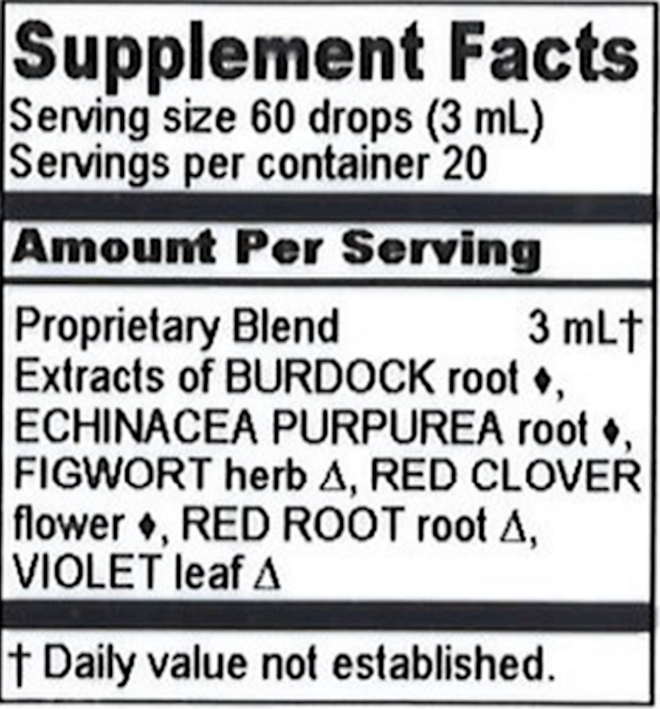 Burdock/Red Root Compound